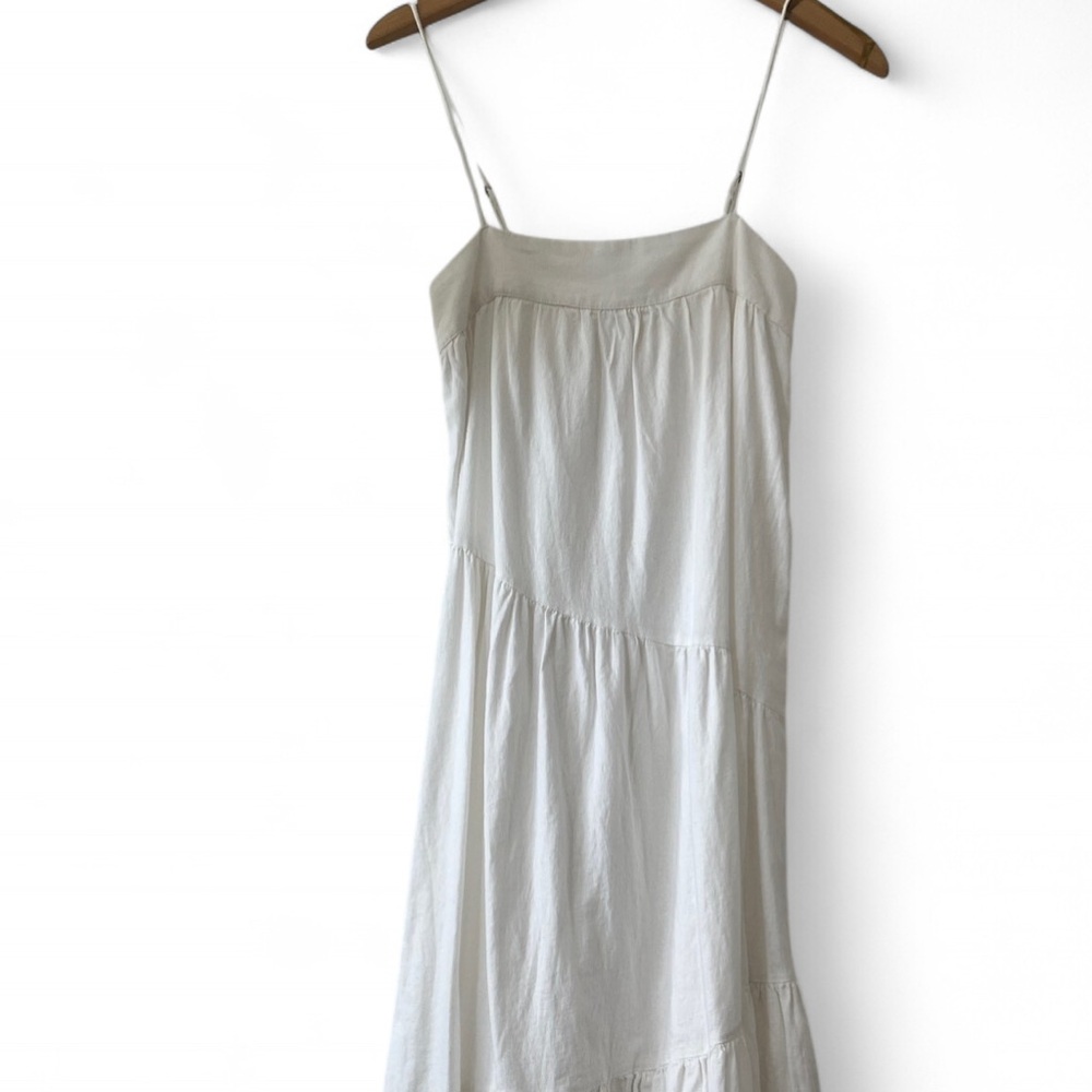 Abercrombie & Fitch white maxi dress (NWT)